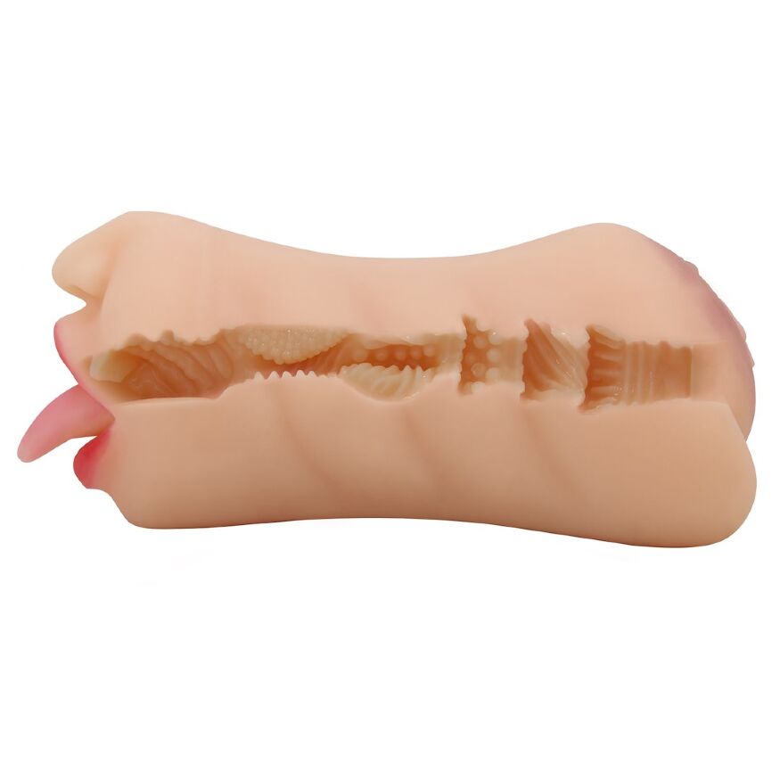Мастурбатор c двумя входами Crazy Bull - Sarah soft skin, BM-009240N