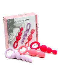 Набір анальних іграшок Satisfyer Plugs (set of 3) - Booty Call, макс. діаметр 3 см