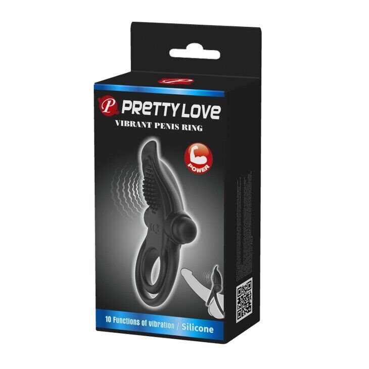 Кольцо эрекционное серии Pretty Love - Vibrant penis ring, BI-210203