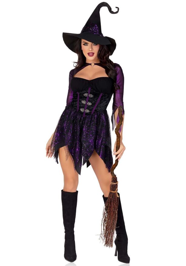 Костюм ведьмы Leg Avenue Mystical Witch XL, платье, шляпа