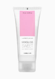 Лубрикант с ароматом жвачки MixGliss SWEET BUBBLE GUM (70 мл)