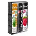 Набор лубрикантов WET 3 PACK SAMPLER ESSENTIAL95, PLATINUM, STRAWBERRY 3шт по 30мл