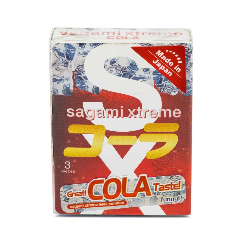 Презервативи ультратонкі SAGAMI XTREME COLA №3 (упаковка 3 шт)