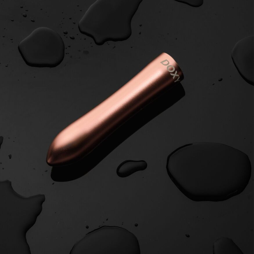 Вибратор-пуля, мощный DOXY BULLET ROSE GOLD