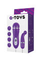 Віброяйце Toyfa A-Toys, ABS пластик, фіолетове, ø 1,4 см