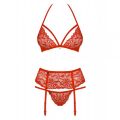 410929 Комплект Obsessive 838-SEG-3 SET L/XL красный