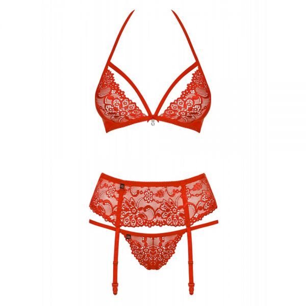 410929 Комплект Obsessive 838-SEG-3 SET L/XL красный
