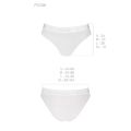 Трусики с прозрачной вставкой PS006 PANTIES white XL - Passion