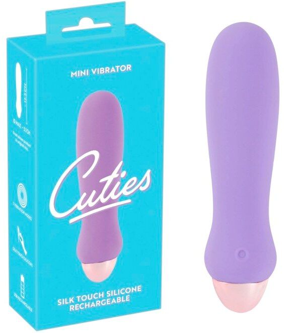 Міні-вібратор в ніжно-фіолетовому кольорі Cuties Mini Vibrator Purple