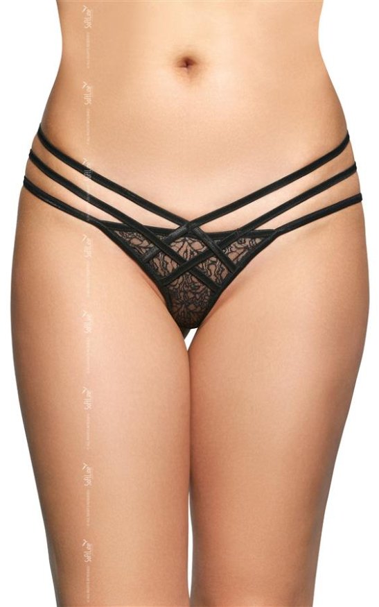 Жіночі стрінги - G-String 2492, black - S/M