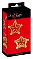 Вишукані затискачі для сосків Bad Kitty Nipple Jewellery Gold