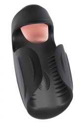 Мастурбатор Blush M for Men з вібрацією, 14.6 см