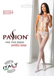 Комбінезон сітка з відкритим доступом BS084 white