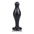 Стеклянная Анальна пробка 4,5" Glass Romance Black