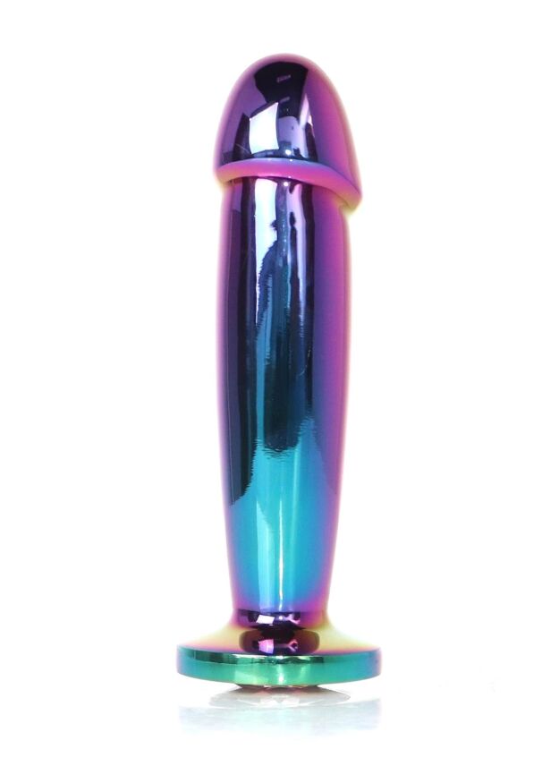 Анальна пробка - Jewellery Multicolour Penis Plug Clear M