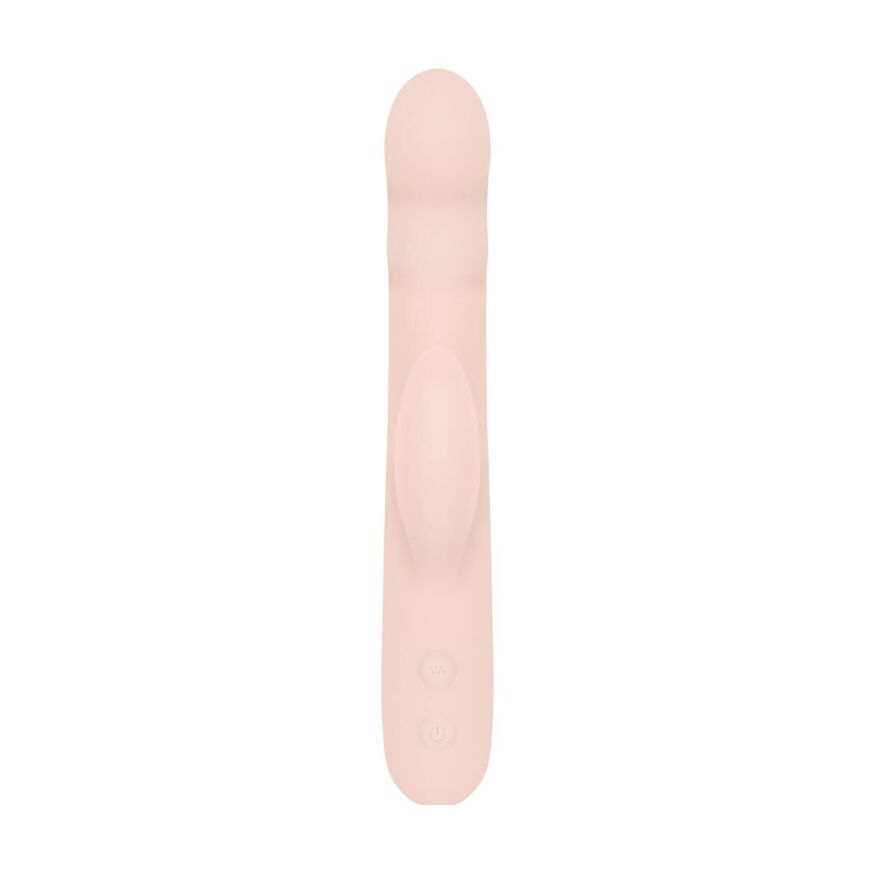 Вибратор-кролик Good Vibes Only - SHAI Thrusting Vibrator Soft Silicone - Pink