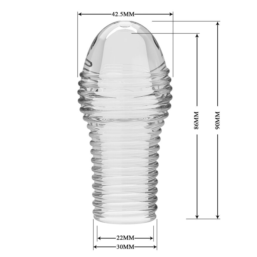 Насадка стимулирующая Pretty Love - Hoytt Clear, BI-026291M