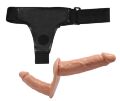 Страпон с двумя насадками BAILE - DOUBLE DILDOS Strap On