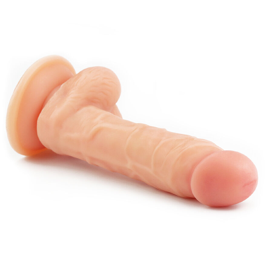 Реалістичний фалоімітатор з мошонкою - The Ultra Soft Dude 8"