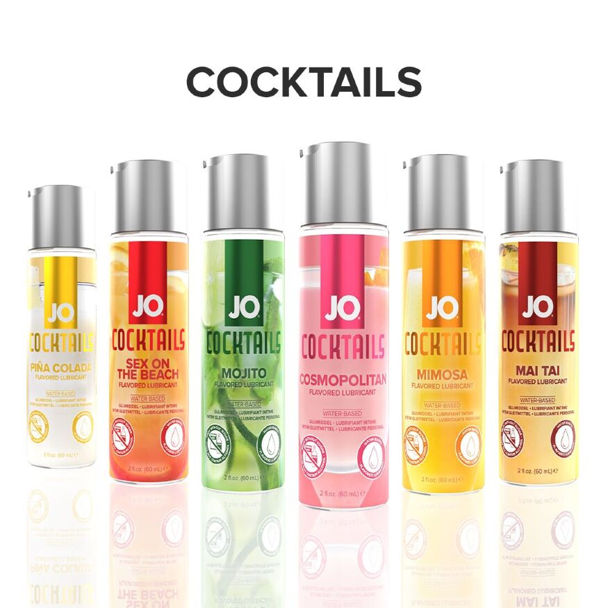 Лубрикант на водной основе System JO Cocktails Cosmopolitan без сахара, растительный глицерин 60 мл