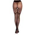 Колготки с черной вышивкой Ballerina's Secret (20 den) S/M