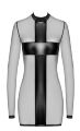 Платье Noir Handmade F369 Crossfire Mesh &amp; Wetlook Mini dress S