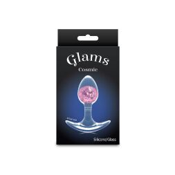 Анальная пробка NS Novelties Cosmic Glams - Small - Pink