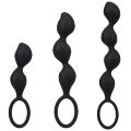 Набор анальных игрушек Doc Johnson Mood Naughty Contour Beads Trainer Set