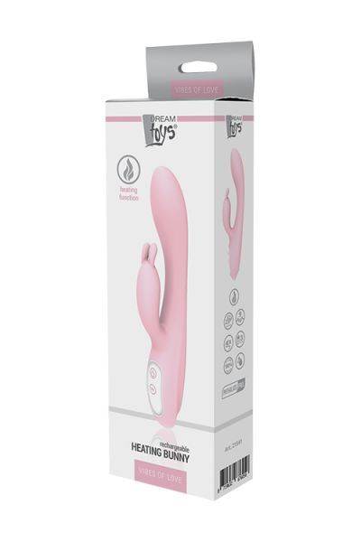 Вибромассажер кролик DREAM TOYS HEATING BUNNY