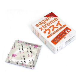 Презервативы ультратонкие SAGAMI XTREME SUPERTHIN (упаковка 3 шт)