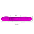 Многофункциональный вибратор розового цвета Pretty Love Byron Vibrator Purple