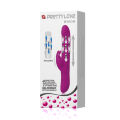 Многофункциональный вибратор розового цвета Pretty Love Byron Vibrator Purple