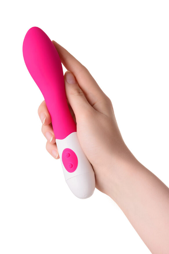 Нереалістичний вібратор Toyfa A-Toys, силікон, рожевий, 19,8 см