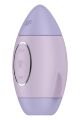 Вибратор Satisfyer Mission Control с вакуумной стимуляцией клитора, фиолетовый