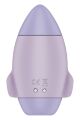 Вибратор Satisfyer Mission Control с вакуумной стимуляцией клитора, фиолетовый