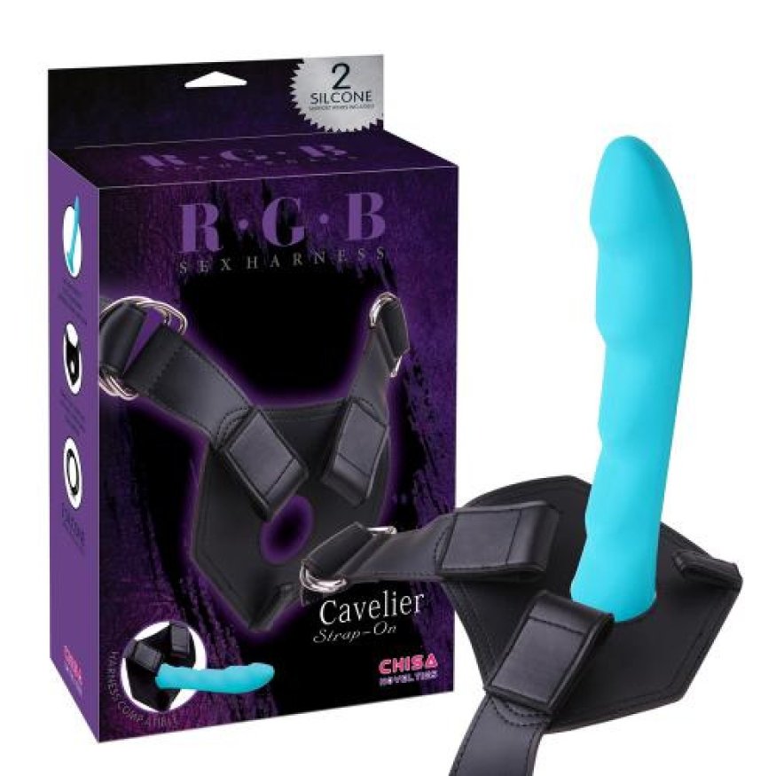 Женский рельефный страпон Chisa R.G.B Sex Harntss Cavelier