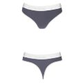 Спортивные трусики-стринги PS007 PANTIES dark grey L - Passion