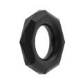 Ерекційне кільце з гладкою і безшовною поверхнею Power Plus Cockring 4 Black