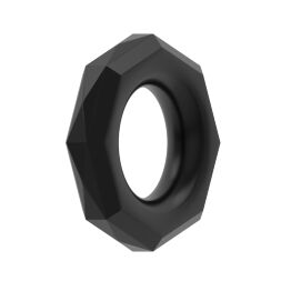 Ерекційне кільце з гладкою і безшовною поверхнею Power Plus Cockring 4 Black