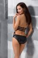 Боді зі стреп ремінцями LAMIS BODY black S/M - Passion