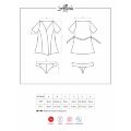 Халат Obsessive L/XL Alluria robe