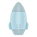 Вакуумний стимулятор з вібрацією Satisfyer Mission Control Blue, 2 незалежні мотори
