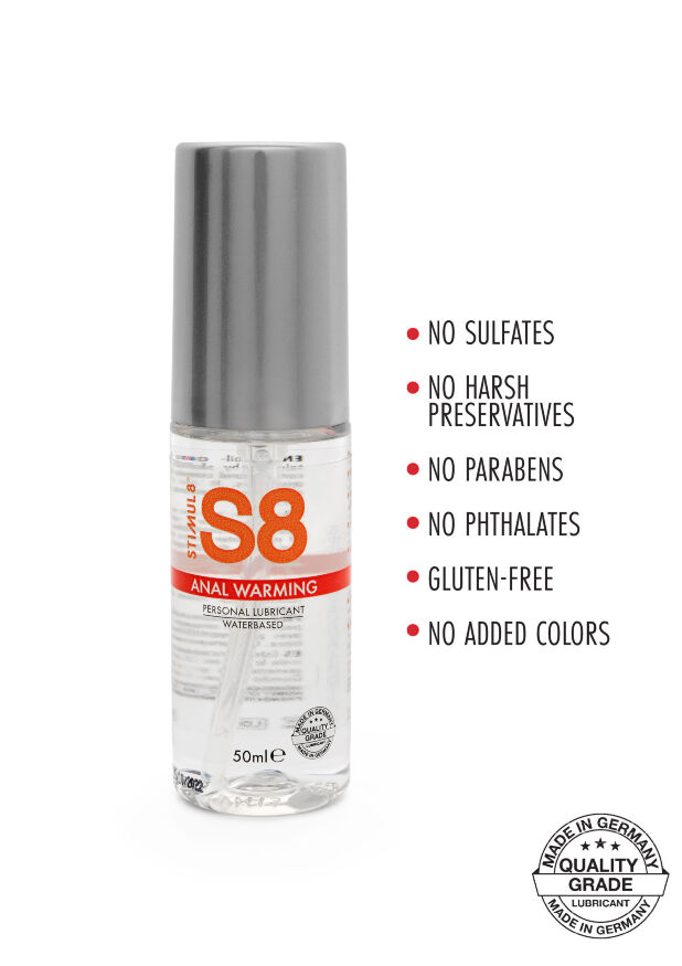 Stimul8 Warming water based Anal Lube - лубрикант, 50 мл. 