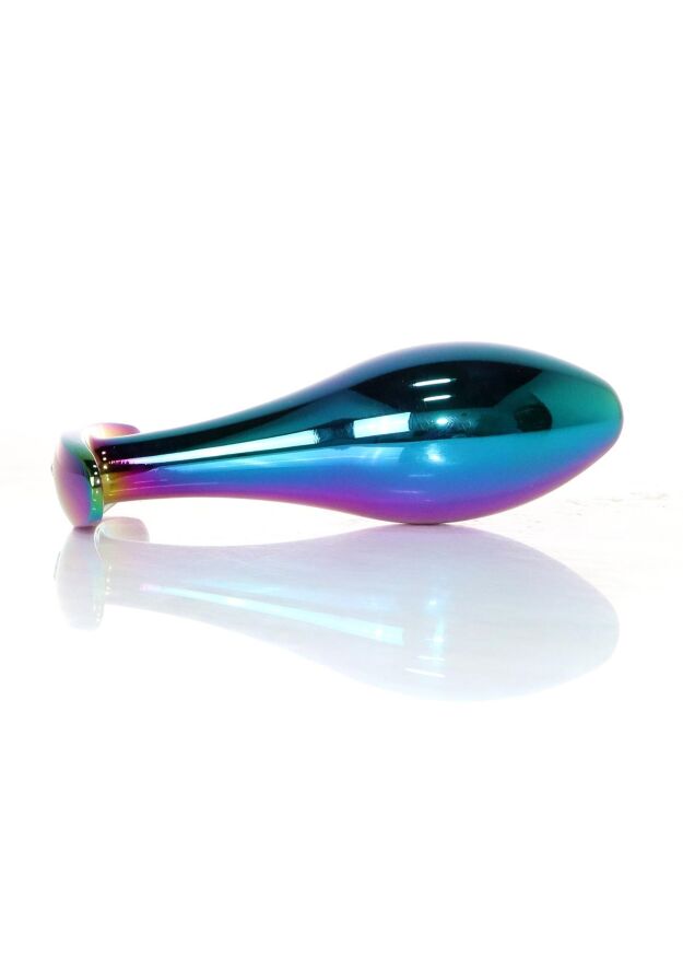 Анальна пробка - Jewellery Multicolour Plug Clear L