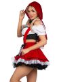 Костюм Красной Шапочки Leg Avenue Flirty Miss Red Top and Skirt XS