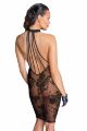 Платье Noir Handmade F240 Midi tulle dress with velvet straps - L