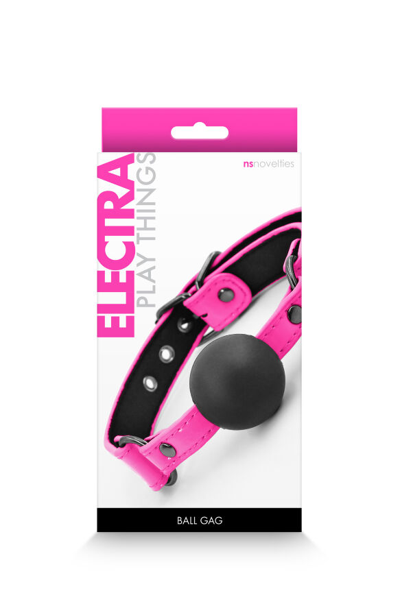 Кляп NS Novelties ELECTRA BALL GAG PINK