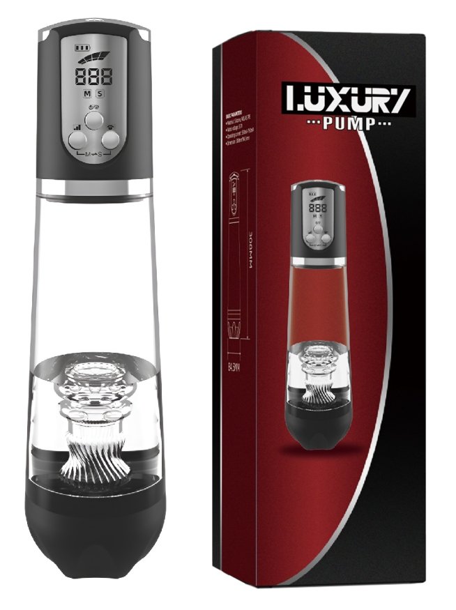 Водонепроникна, автоматична вакуумна помпа із зарядкою від USB CANWIN Luxury Pump, P258AU