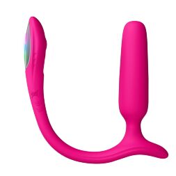 Анальная смарт-вибропробка Lovense Lush Anal, LED-підсвічування