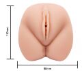 Мастурбатор-вагина Crazy Bull - Violet realistic vagina vibration, BM-009145